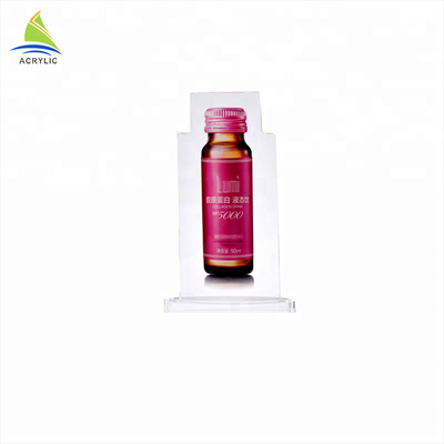 Commercial Acrylic Sign Display Holder Acrylic Advertising Display For Supermarket