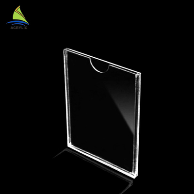 Quality Guarantee Desk Sign Holder Card Display Acrylic Label Stand On Table