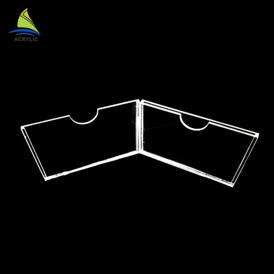 Quality Guarantee Desk Sign Holder Card Display Acrylic Label Stand On Table