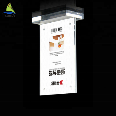 New Design Acrylic Sign Display Holder Counter Top  Acrylic Sign Brochure Holder