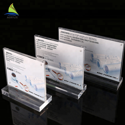 Commercial Acrylic Sign Display Holder Nameplate Holders Acrylic Sign Board