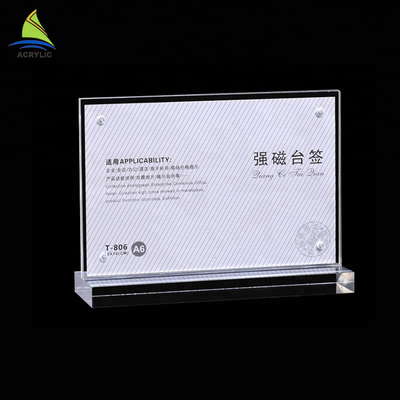 Shop Display Rack Details Plastic Clear Acrylic Poster Frame Retail Display