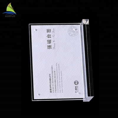 Shop Display Rack Details Plastic Clear Acrylic Poster Frame Retail Display