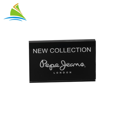 Nameplate Block Acrylic Photo Frames Single Logo Design Widely Applied