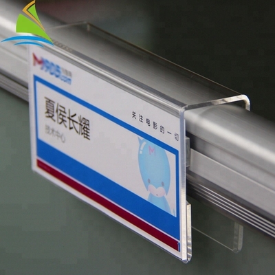 Acrylic Tabletop Sign Holders Custom Escalator Clear Acrylic Display Card