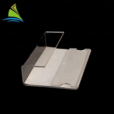 Acrylic Tabletop Sign Holders Custom Escalator Clear Acrylic Display Card
