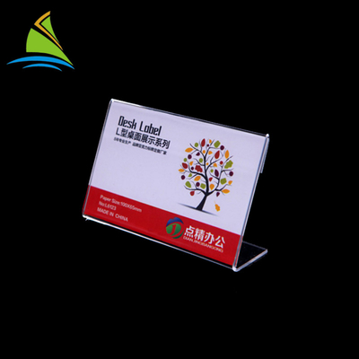 Flatness Acrylic Sign Display Holder Acrylic Logo Brand Elegant Design