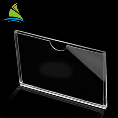 Top Grade Acrylic Sign Display Holder Acrylic Tag Holder CE certificate