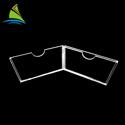 Top Grade Acrylic Sign Display Holder Acrylic Tag Holder CE certificate
