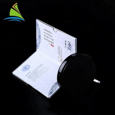 Meau Acrylic Sign Display Holder Acrylic Advertising Display Card Sign Holder