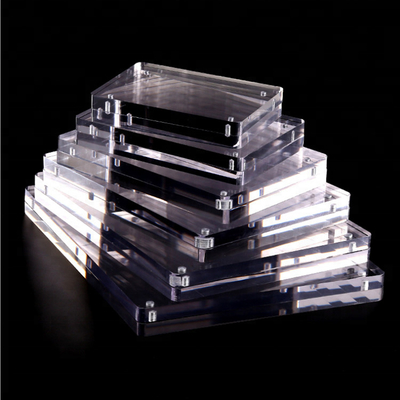 Commercial Custom Clear 2 Sided Acrylic 2x3 Picture Frames 3x4 Picture Frame