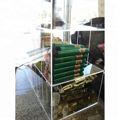 Custom High Transparent Clear Acrylic Display Counter for Retail Store