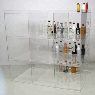 Eco - Friendly Acrylic Countertop Display Case Custom Acrylic Display Cabinet