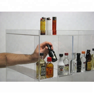 Eco - Friendly Acrylic Countertop Display Case Custom Acrylic Display Cabinet