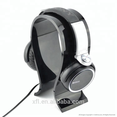 Custom U Shape design acrylic headphone display stand