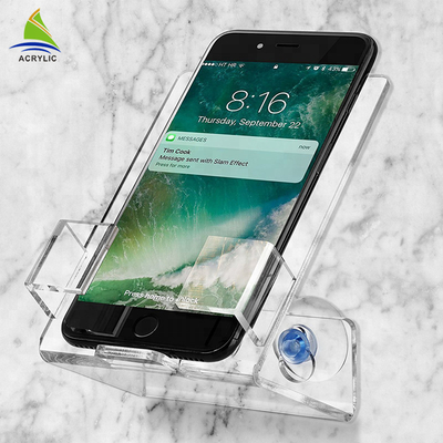 Strong Suction Powerful Mobile Phone Display Stand With Hook