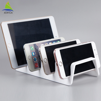 Small Acrylic Countertop Display  Clear Cell Phone Pad Retail Display Stands