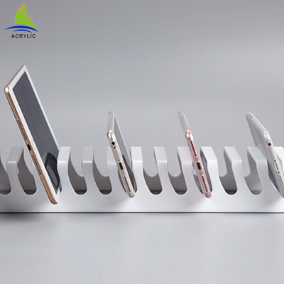Small Acrylic Countertop Display  Clear Cell Phone Pad Retail Display Stands