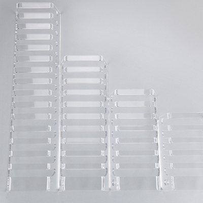 Small Acrylic Countertop Display  Clear Cell Phone Pad Retail Display Stands