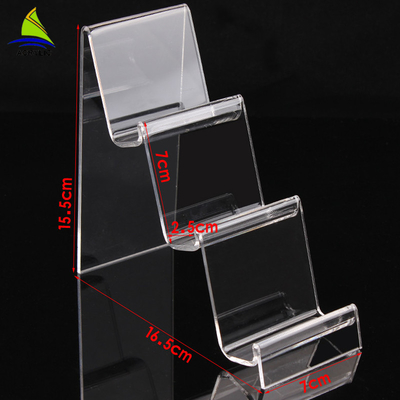 Transparent Acrylic Shop Display Acrylic Mobile Phone Display Holder Stand