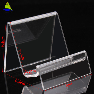 Transparent Acrylic Shop Display Acrylic Mobile Phone Display Holder Stand
