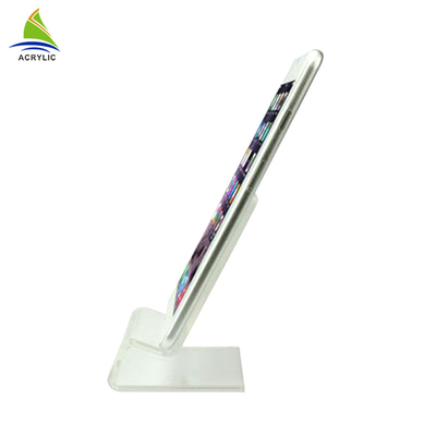 Eco - Friendly Acrylic Shop Display Acrylic Tabletop Cellphone Display Stand