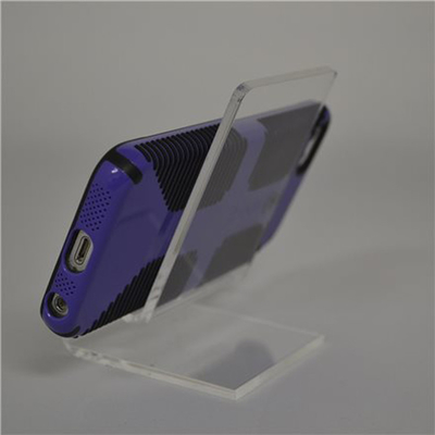 Eco - Friendly Acrylic Shop Display Acrylic Tabletop Cellphone Display Stand