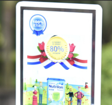 Fashion Acrylic Shop Display led acrylic ad display stand for Countertops