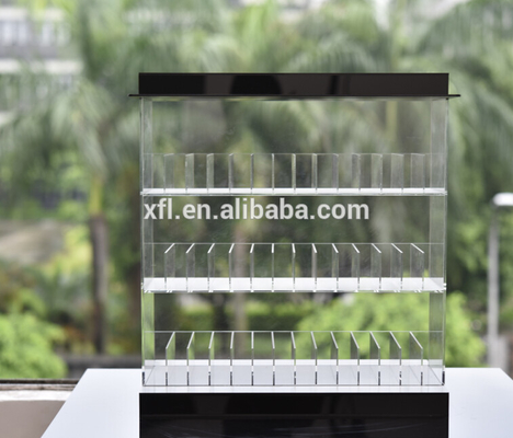Eco - Friendly Acrylic Shop Display Clear Acrylic Electronic Cigarette Display Rack