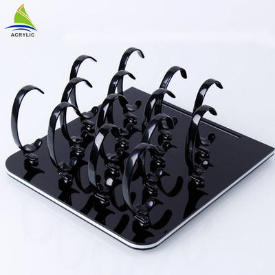 Counter Top Acrylic Shop Display Custom Set Wrist Watch Display Stand