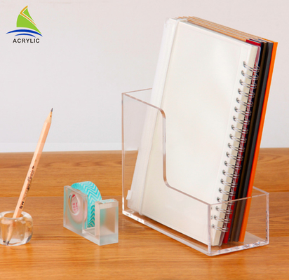clear Acrylic Brochure Holders Brochure Pockets Magazine And Book Shelves