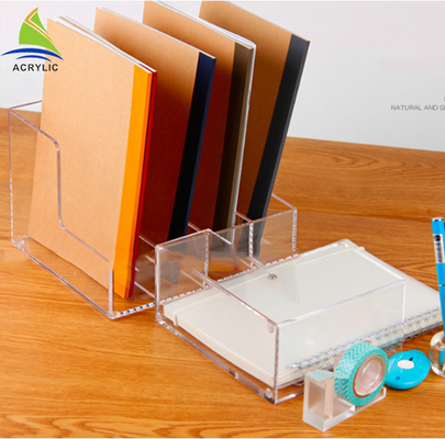 clear Acrylic Brochure Holders Brochure Pockets Magazine And Book Shelves