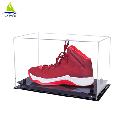 Customize Small Slide Acrylic Display Box Square Shaped Eco-Friendly