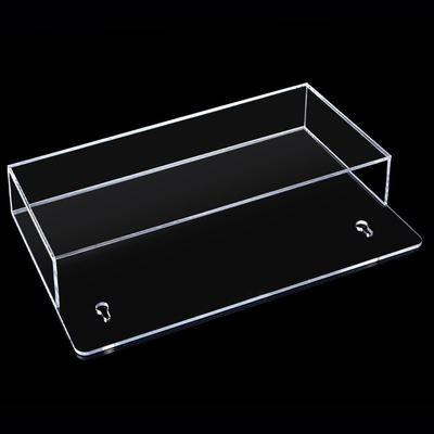 OEM Acrylic Brochure Holders ,  Wall Mounted Plastic 1/3 A4 Leaflet Holder
