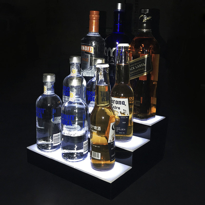 Customized Acrylic Led Light Box Wine Bottle Display Made Of 3mm Material