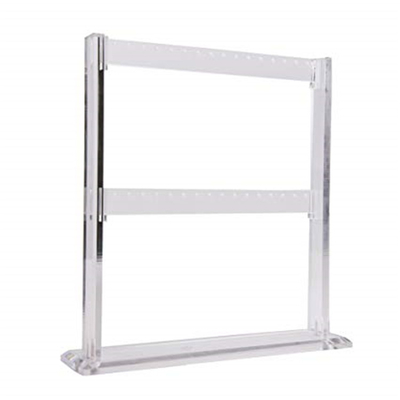 Clear Acrylic 3 Tier Jewelry Organizer Holder Earring Display Stands