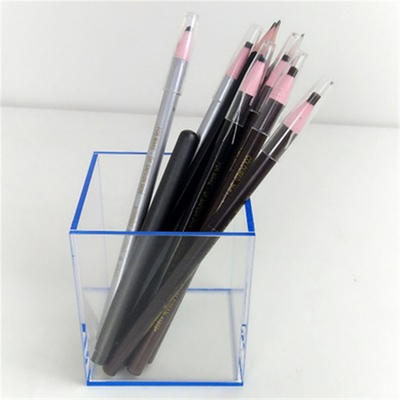 Colored 5 Side Glass Cube Display Box / Large Clear Acrylic Display Cube