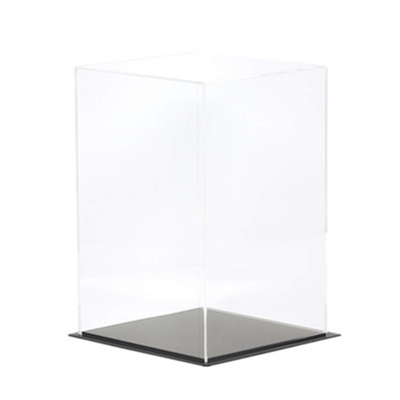 Custom Desktop Acrylic Display Box Protective Trophy Champion Single Ring Display Case