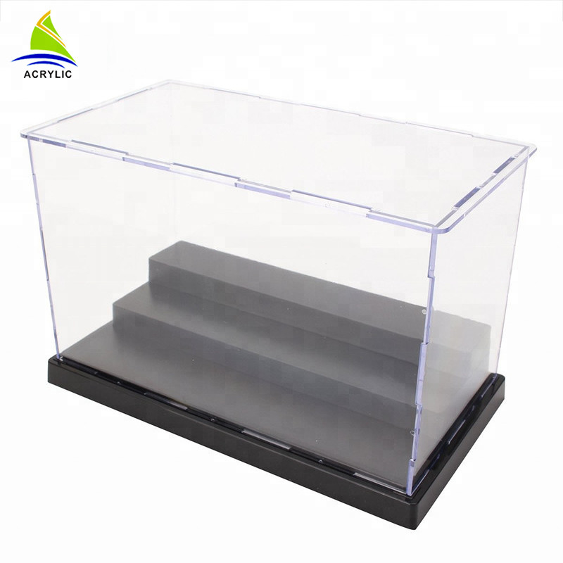 Commercial Acrylic Display Box Custom Logo Acrylic Storage Box With Magnet Display Case